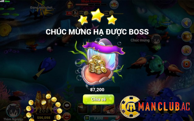 Cách chơi game bắn cá dzo Manclub